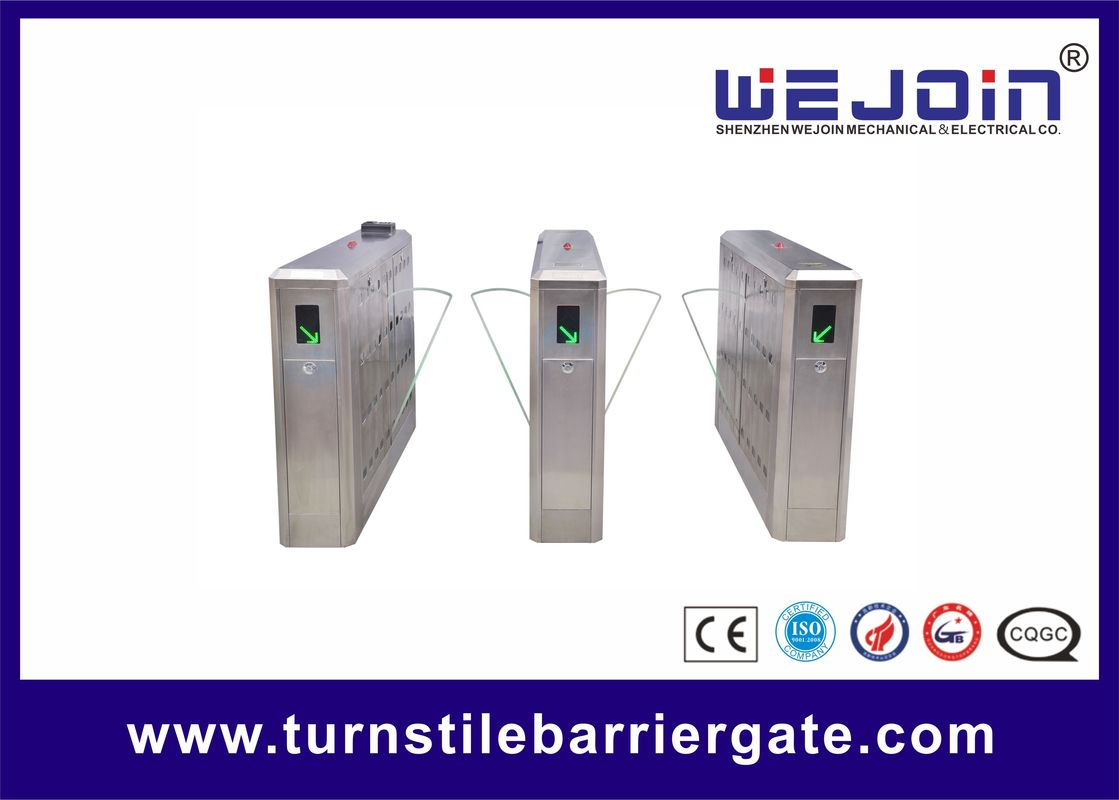 Anti-Pinch Pedestrian Flap Barrier , Access Control Products, Flap  Barrier, manufacture of China
