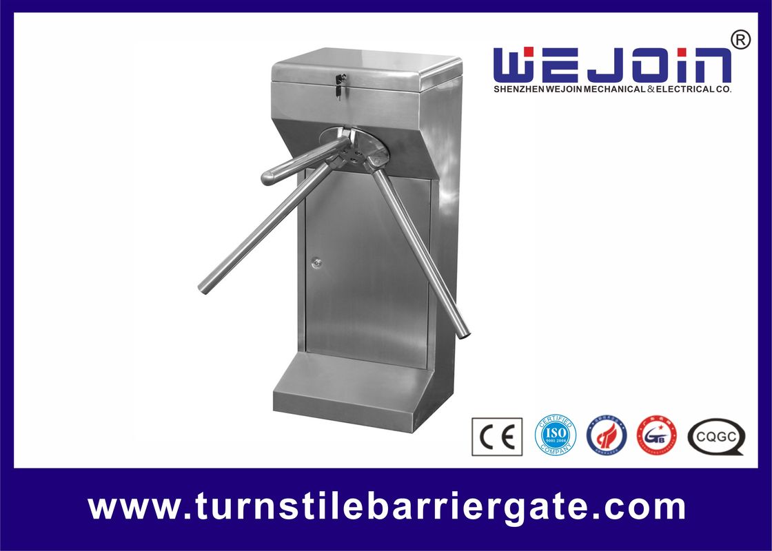 304 Stainless Steel Entry Turnstile Access Control Security Systems Automatic