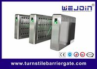 Access Control Flap Barrier Gate Electronic Turnstile High Speed For School Stadium