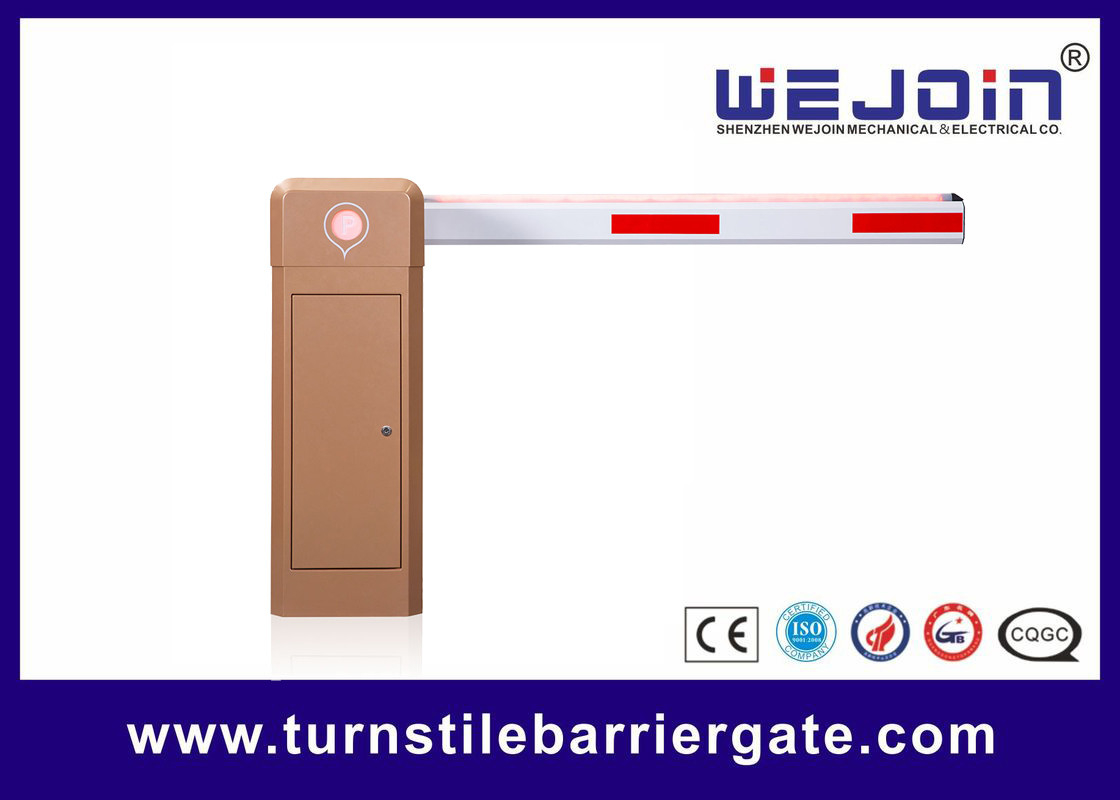 Traffic Boom Vehicle Barrier Gate 180 Degree Folding Boom For Car Parking System
