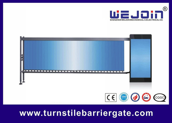 RS485 Advertising Barrier Gate 4.1 เมตรบูมยาว 4 - 8 วินาทีปรับความเร็วได้