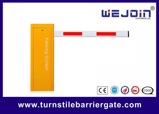 3s 4.5m Automatic Boom Barrier Gate มอเตอร์อลูมิเนียมสำหรับที่จอดรถเชิงพาณิชย์