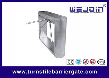 แปรง DC Turnstile Barrier Gate 30 ~ 40 คน / ทิศทางคู่ขนาดเล็กสำหรับการเข้าใช้คลับ