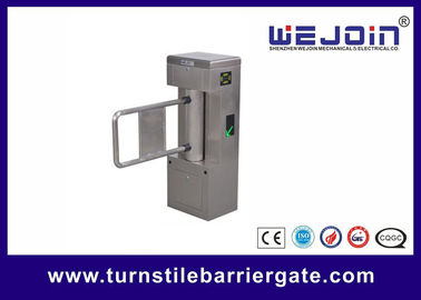 ประตูป้องกันการเข้าถึงที่ปลอดภัย Swing Barrier Gate ด้วยเซลล์ไฟฟ้าอินฟราเรด และทิศทางการเข้าถึงที่ปรับได้สําหรับอาคารธุรกิจ