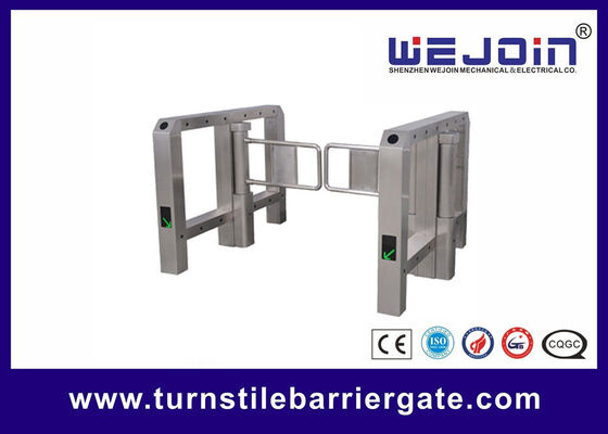 Full Recovery Time 3s DC 24V Brush Motor Swing Barrier Gate with Auto-Reverse Passing for Parking Management