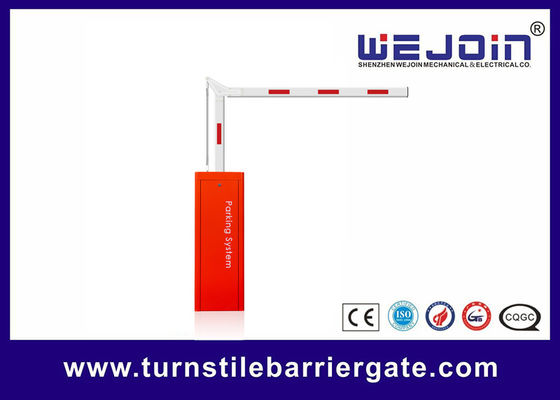 ไม้กั้นรถยนต์ RS485 Steel Housing Car Park Barrier Gate with 3S 6S Speed Automatic Barrier Gate for Vehicle Access Control