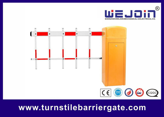 100-265V AC ระดับสูง บริเวณที่อยู่อาศัย การควบคุมการเข้าถึง 4.5m Fence Arm Barrier Gate