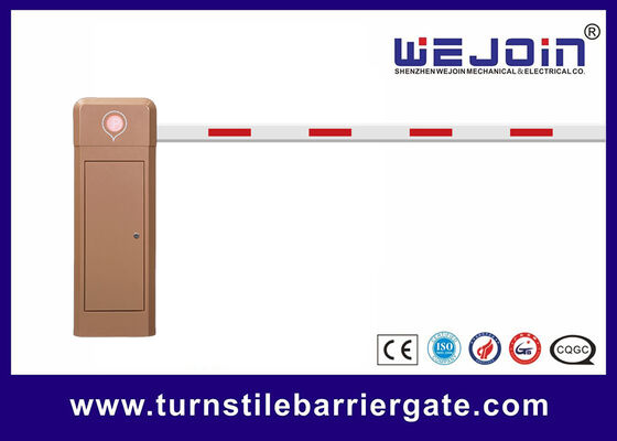 DC24V ความถี่แปร 100% วงจรการทํางาน 6m ติดตรง Boom ระยะไกลการควบคุมประตูกั้น