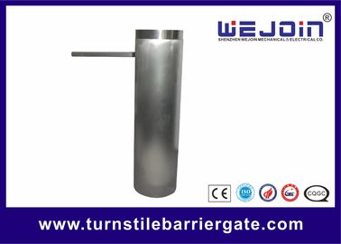 DC Motor Tripod Turnstile Gate ไม่มีสกรูหรือสกรูที่สัมผัสทางเดียว 50 / 60Hz