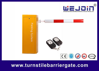 AC220V ประตูกั้นอิเล็กทรอนิกส์ 304 สแตนเลสที่จอดรถประตูหมุนอัตโนมัติบูม