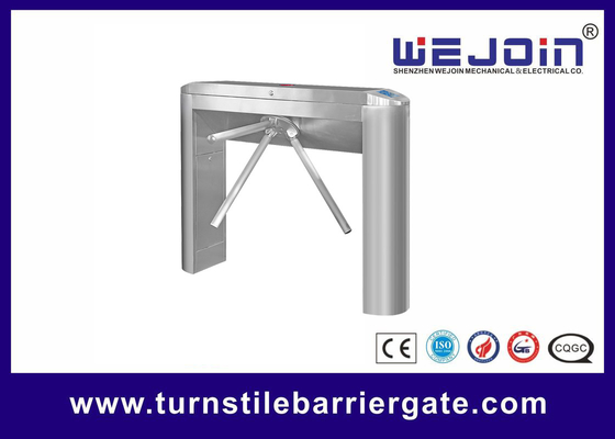 แปรง DC มอเตอร์ประตูหมุนควบคุมการเข้าถึง RFID 304 SS Bi - ห้ามผ่านทิศทาง