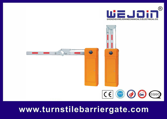 AC Motor Parking Lot Barrier Gate 1.8S ที่อยู่อาศัยเหล็กสำหรับทางด่วน