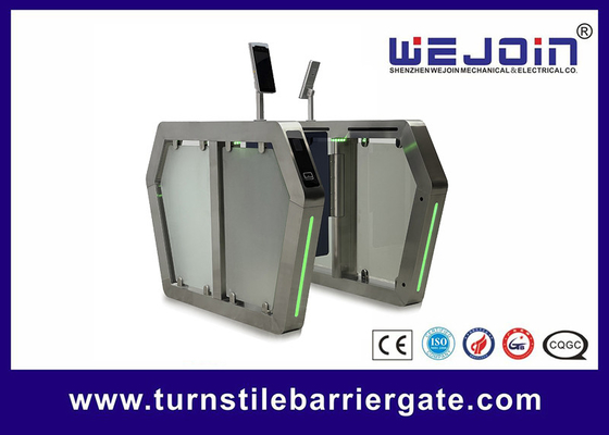 ความเร็วสูง Anti Crush Face Recognition ประตูหมุน Swing Barrier Gate สำหรับสถานีรถราง