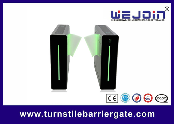 Anti Collision Flap Barrier Gate ความปลอดภัยรอบเอวสูง Turnstile สำหรับสนามกีฬาโรงงาน