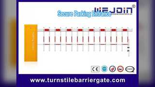 มอเตอร์ AC รั้วกั้นบูมที่จอดรถอลูมิเนียม